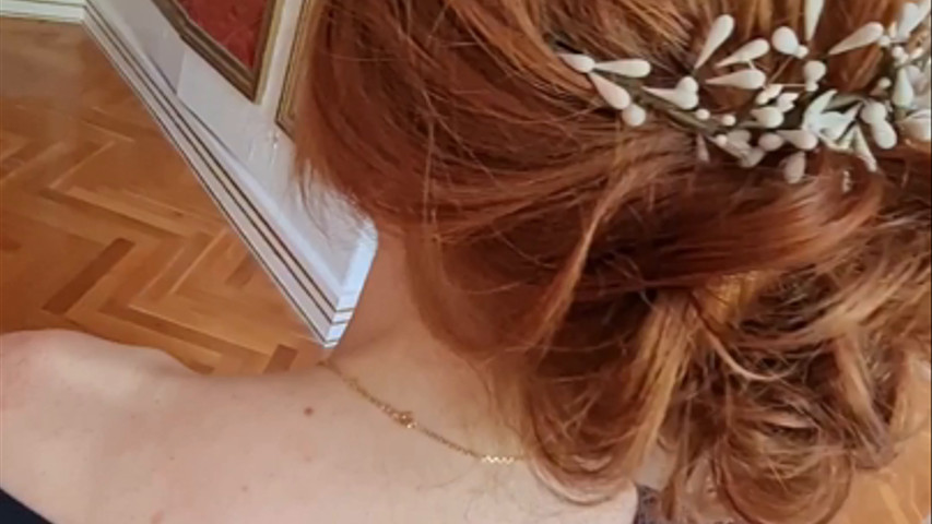 Chignon mariée 