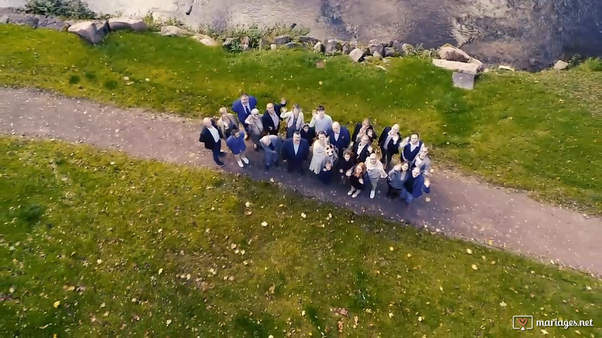 Mariage au drone 