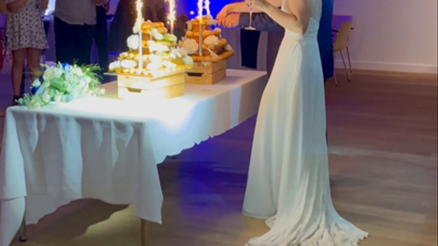 Présentation du gâteau