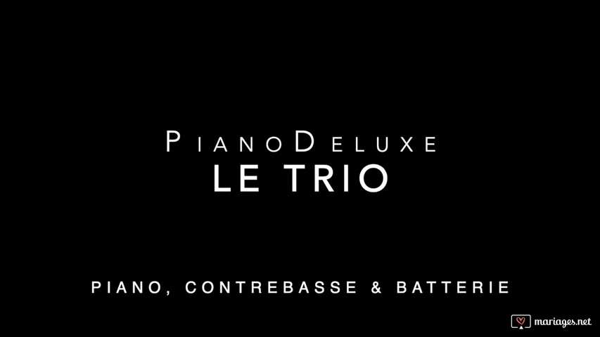 TRIO : Piano, Contrebasse & Batterie