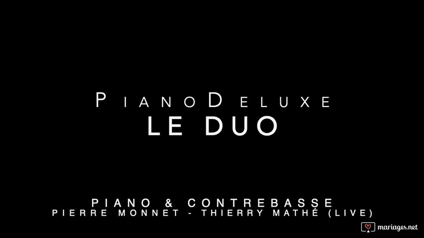 DUO : Piano & Contrebasse