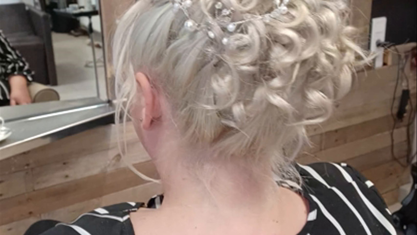 Chignon romantique