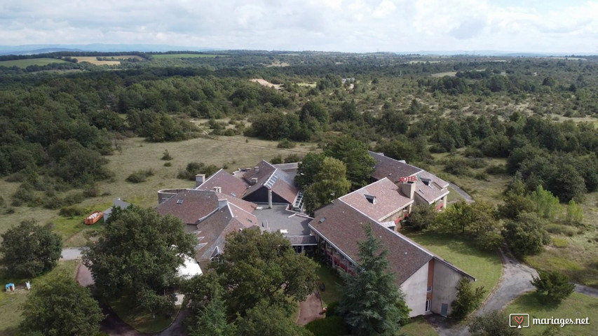 Le Causse Comtal vu du ciel