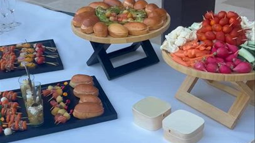 Buffet au château de Champ renard