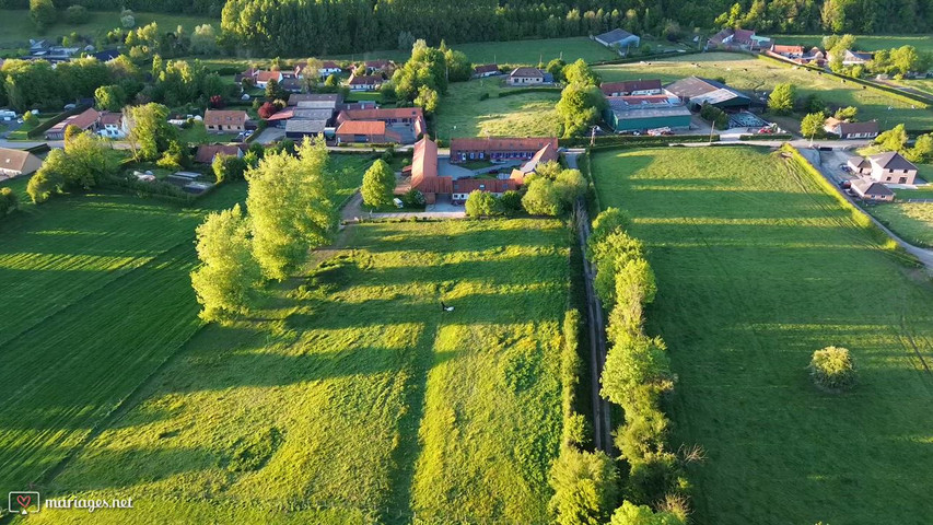 Le domaine vue du ciel !