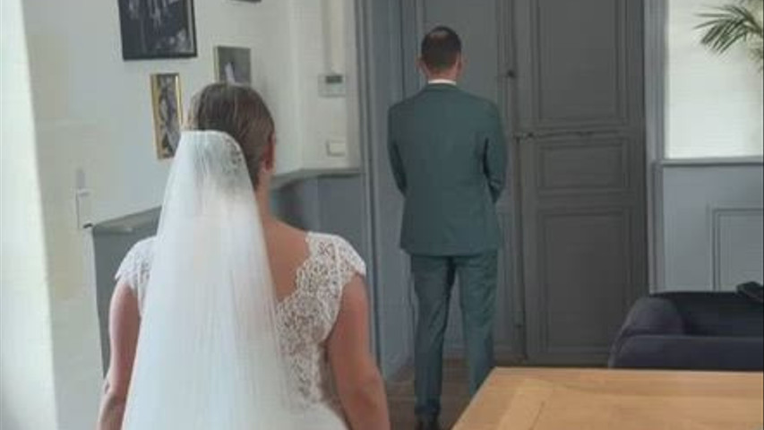 Backstage mariage Elena & Alex