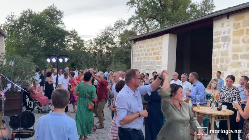 Mariage Château Goudichaud St Germain du Puch 08/2022