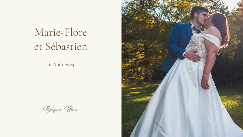 Mariage de Marie Flore et Sébastien