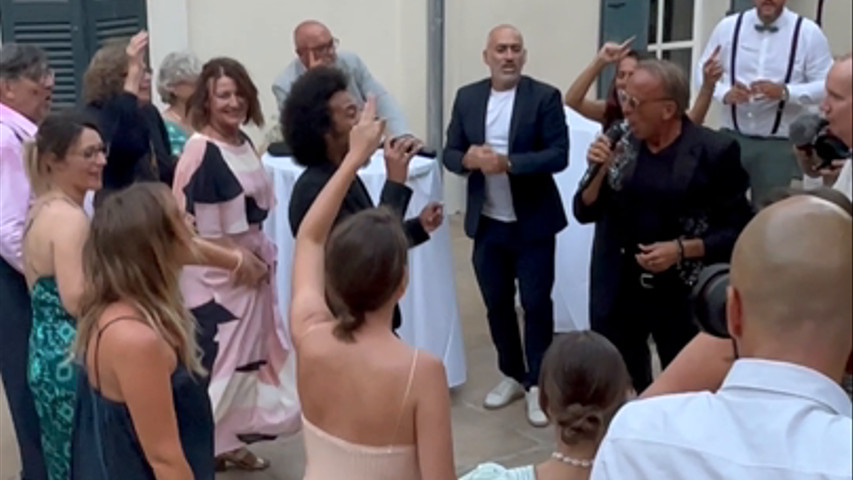 Cocktail party de mariage en folie !
