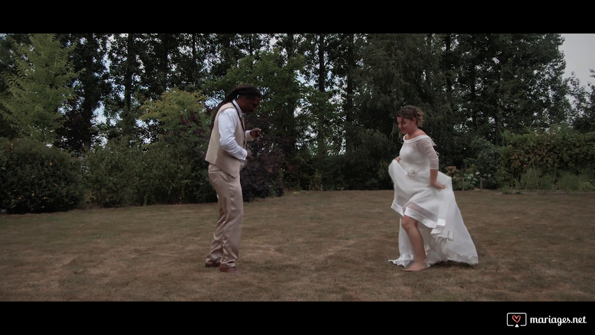 Vidéo de mariage en version drone