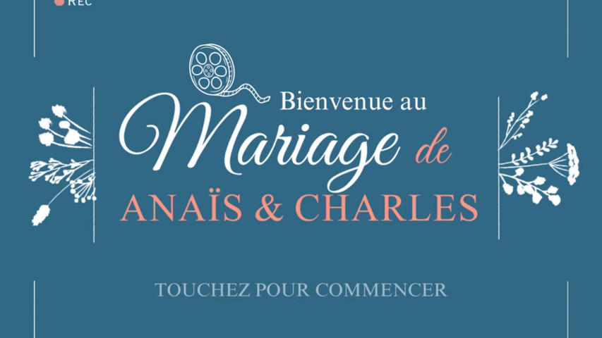 Mariage anais et charles