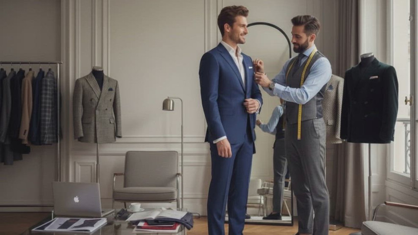 Video costume sur mesure costume prive paris 