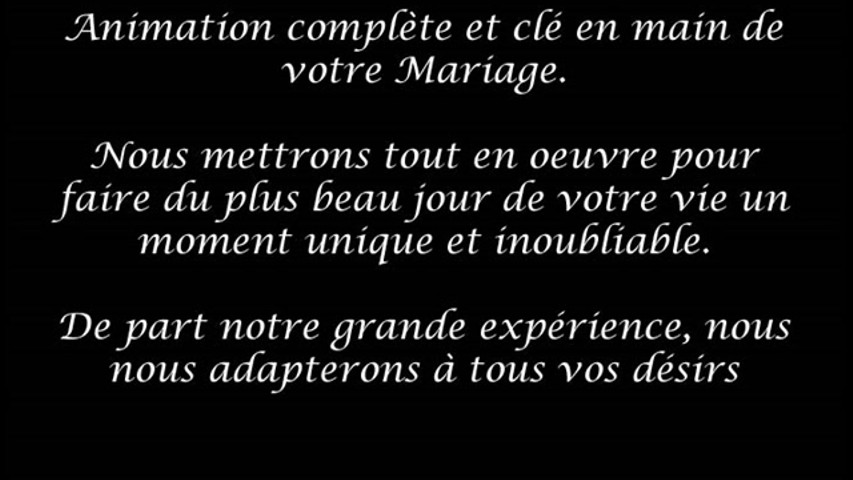 Cérémonie de Mariage