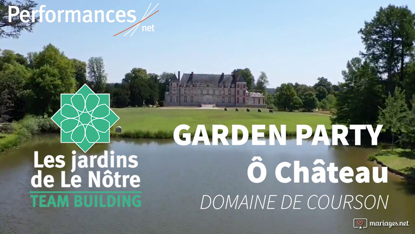 Garden party Domaine de Courson