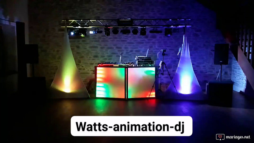 Watts animation DJ, installation de base 