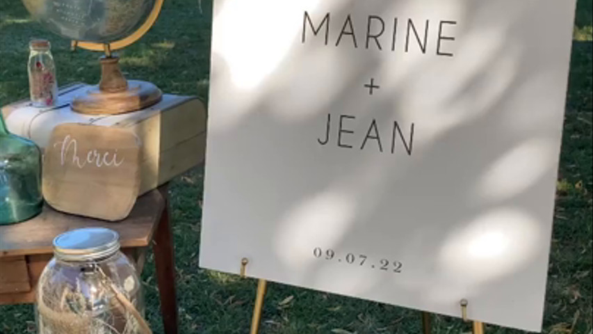 Mariage de Marine et Jean au Château de Chicamour