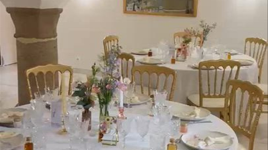 Salle de réception du château