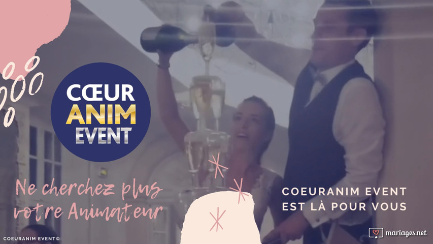 Coeuranim event animation dj mariage