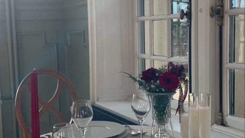 St valentin diner au château