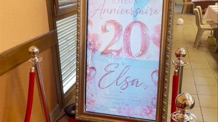 Photobooth mariage, anniversaire