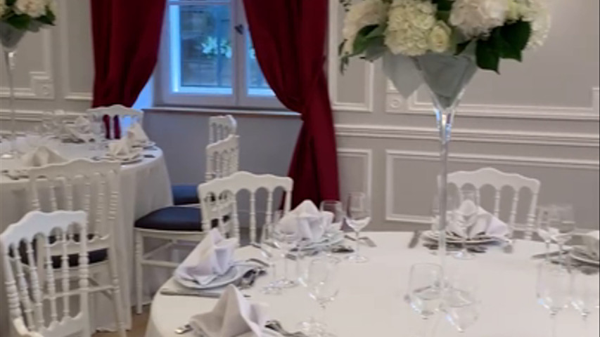 Brunch / déjeuner dans les salons du château 