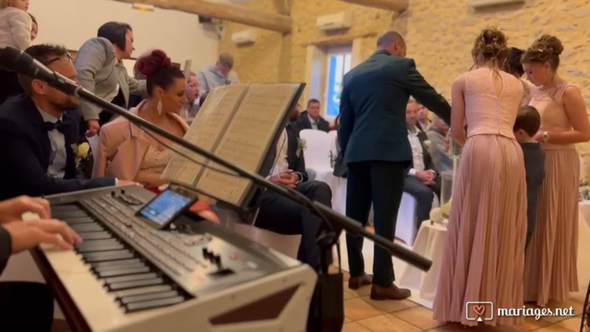 Ambiance Piano lors du rituel du Sable en cérémonie laïque