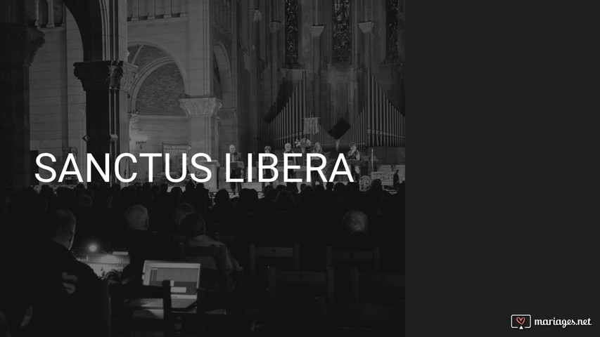 Sanctus libera 