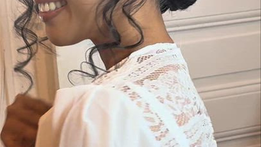 Avant après - Maquillage coiffure mariée