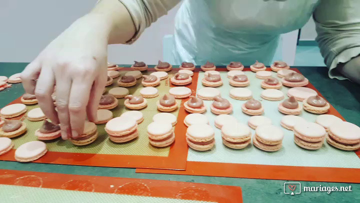 Montage de nos macarons 