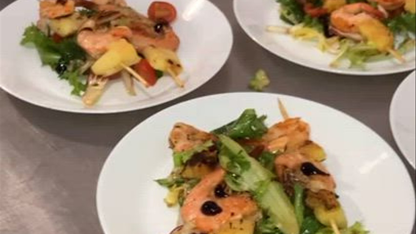 Entrée exotique 