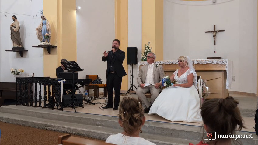 Les murs porteurs de Florent Pagny - Mariage du 16 août 2025