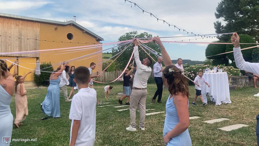 Jeu de la ronde des rubans - Mariage du 20 juin 2026