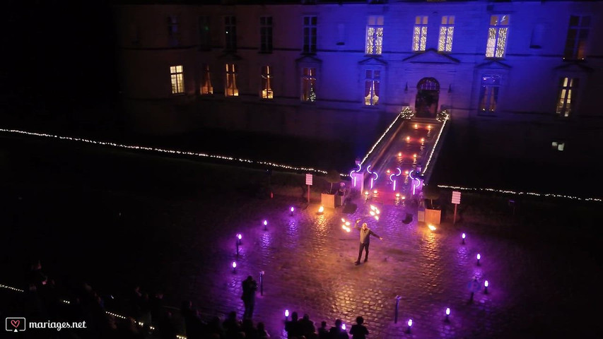 Spectacle de feu et LED pour mariage – Une animation unique pour votre grand jour