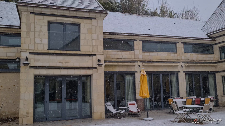 Hôtel des arts en hiver