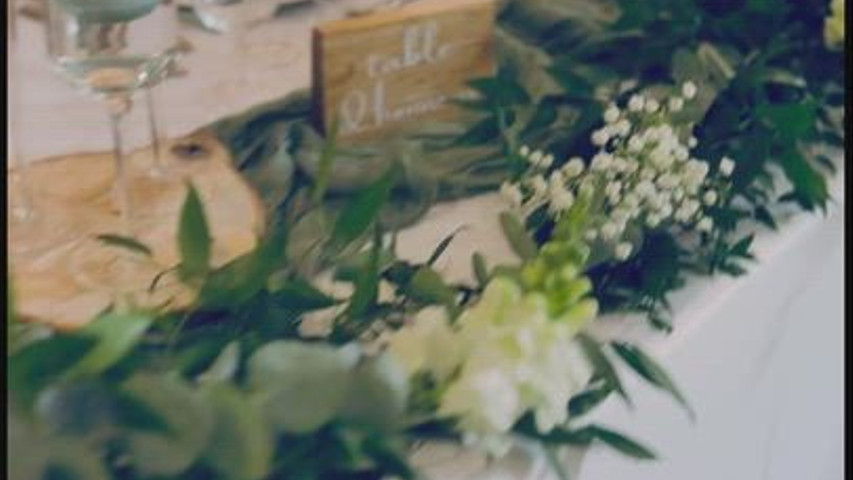 Mariage vert sauge 