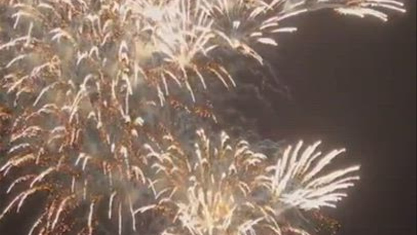 Feu d’artifice de nuit