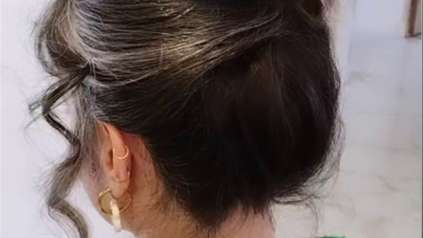 Chignon haut