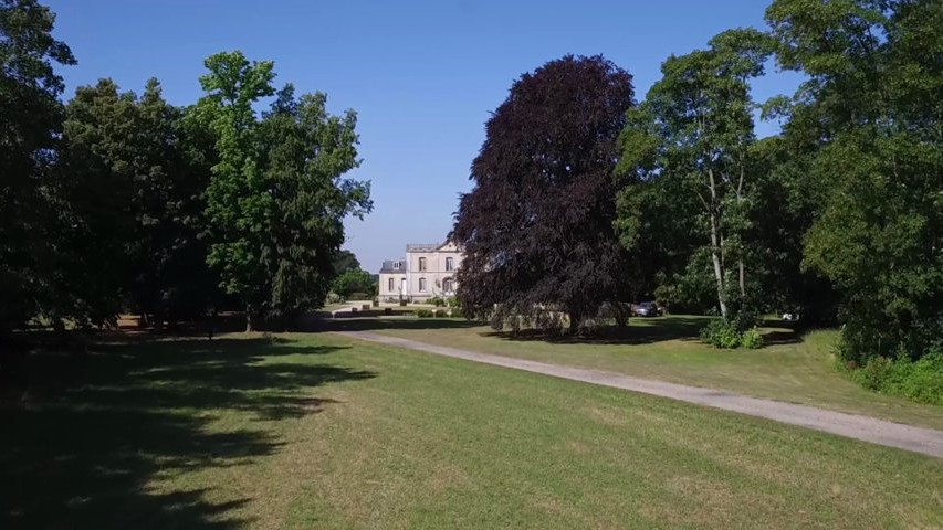 L'arrivée au château