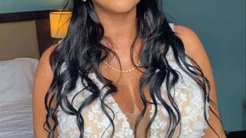 Maquillage mariée glowy