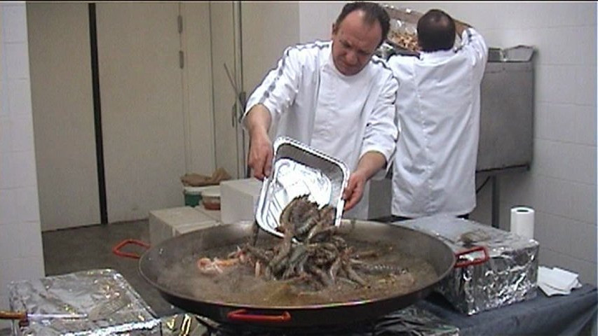 La gastronomie paellas Girard